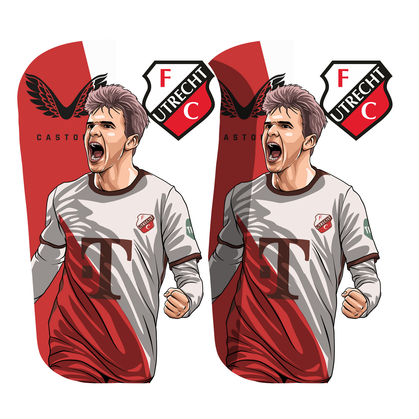 Taylor Booth shin pads