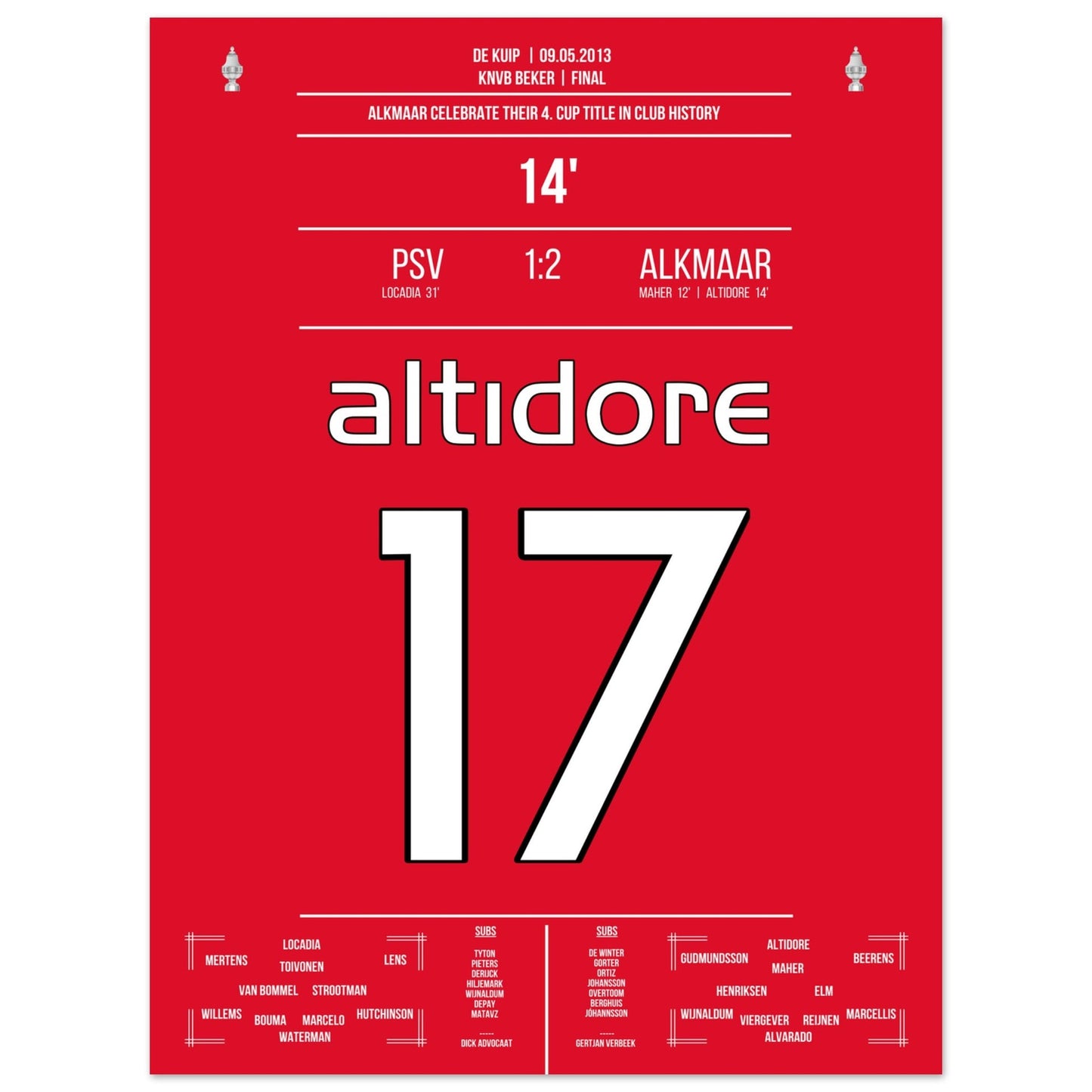 AZ triumphs over PSV, claiming the KNVB Cup in a thrilling victory