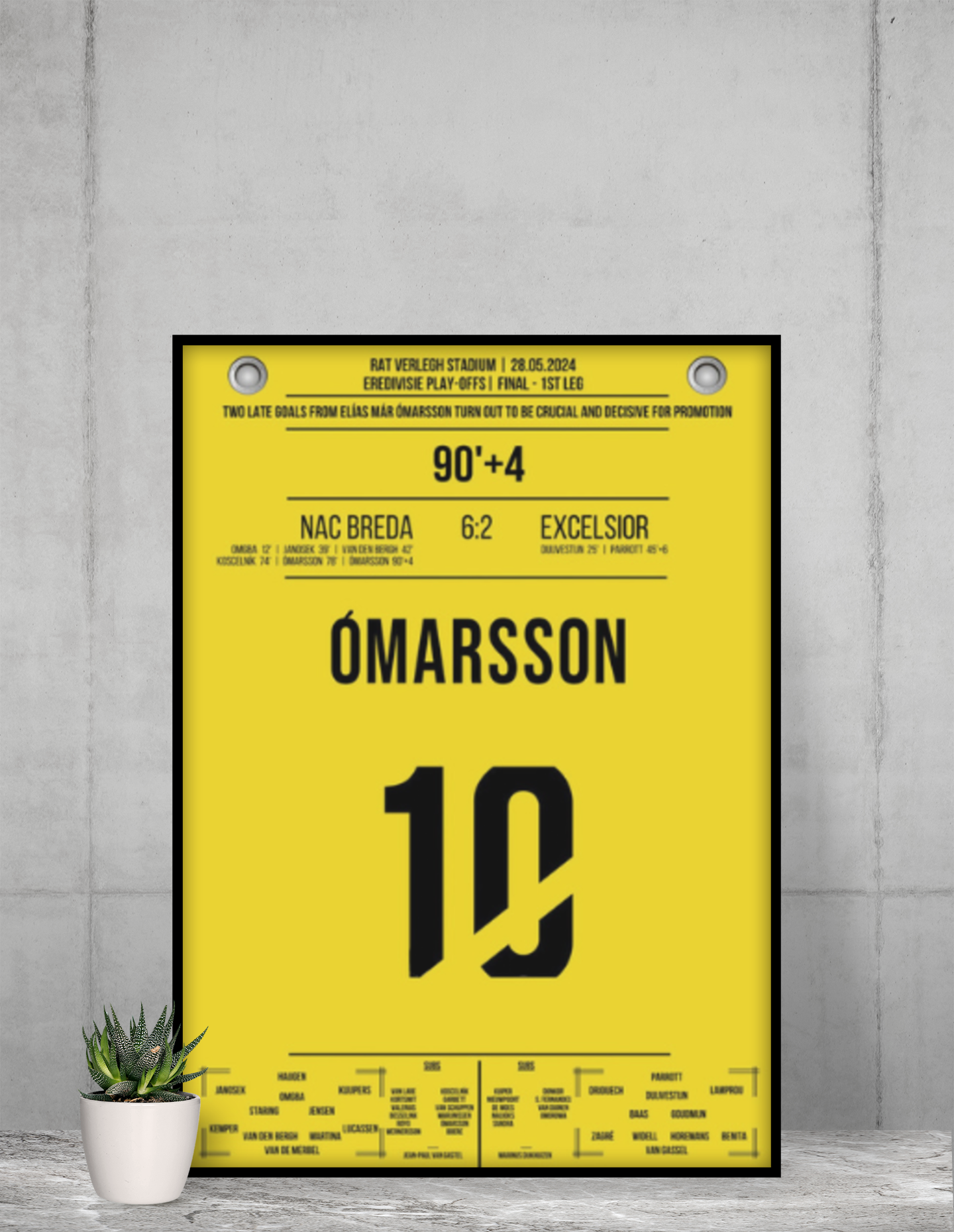 Omarsson’s Crucial Goal That Secured Promotion for NAC