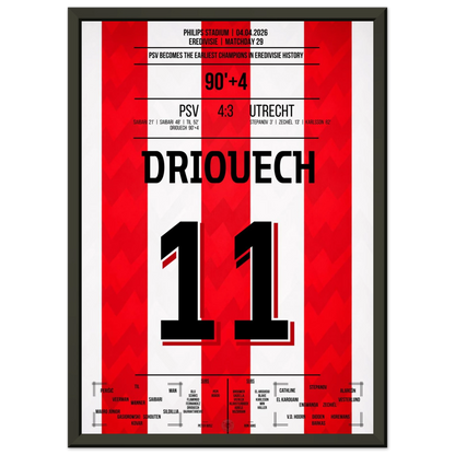 PSV celebrates the earliest championship in league history