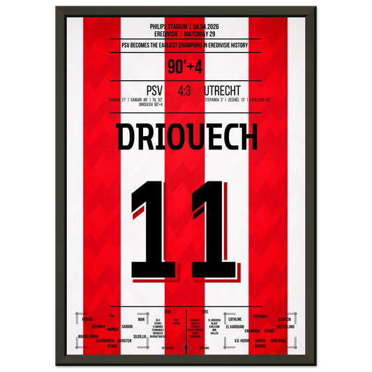 PSV celebrates the earliest championship in league history