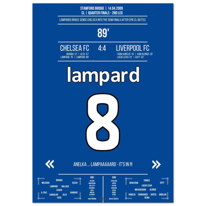 Lampard scores twice for Chelsea in the 2009 Champions League Final